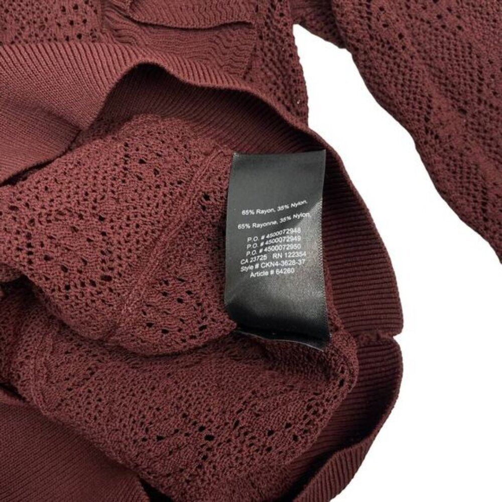 Aritzia Wilfred Bernelle Knit Sweater In Truffle Size XS - Picture 8 of 10